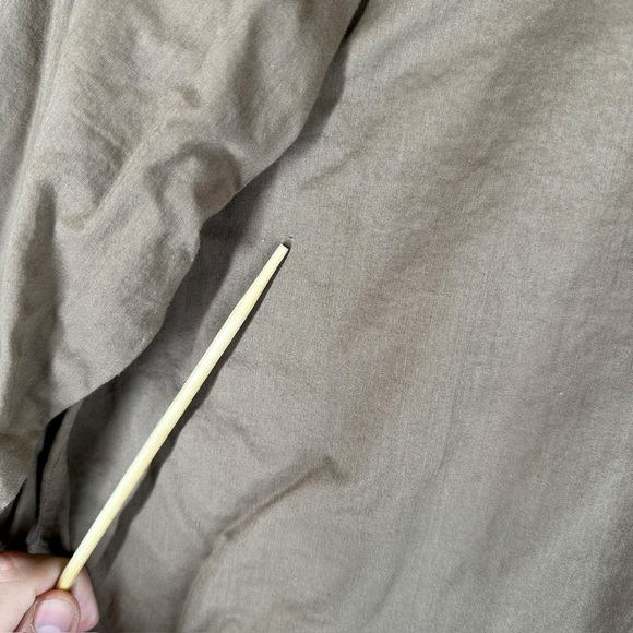 Lauren Ralph Lauren Women’s 3X Tan Plus Button LS Shirt Gorpcore Neutral Casual - Picture 6 of 12